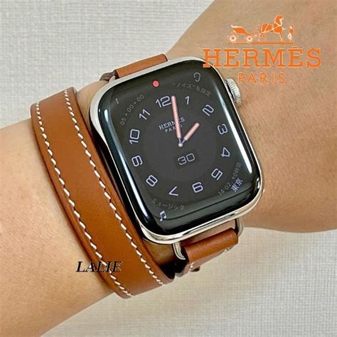 hermes double tour watch band|apple watch hermes edition price.